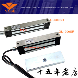 台湾VGSE防水磁力锁280KG不锈钢GL600SR电磁锁GL1200SR室外500KG