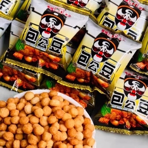 嘉海怀旧包公豆膨化零食8090学校门口小食品咔嘣脆老式小豆子散装