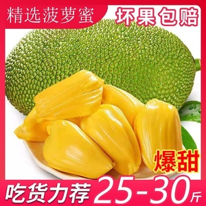 新鲜海南菠萝蜜波罗蜜当季水果整箱5-40斤一整个三亚特产红黄心