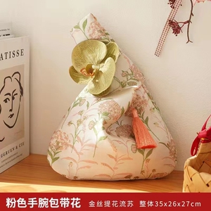 新中式伴娘伴手礼女生手腕包手提礼品袋节日轻奢礼盒实用收纳袋子