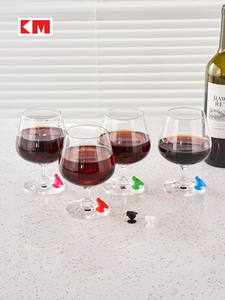 玻璃杯子区分标记贴牌创意水杯红酒杯聚会标识签防拿混识别神器