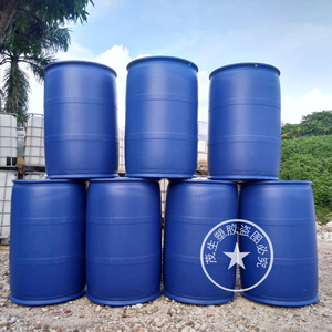 全新化工胶桶带盖200升油桶闭口小L口工业双环塑料耐酸碱大圆桶
