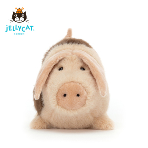 英国Jellycat希哥德斑点小猪婴儿安抚毛绒玩具陪伴柔软可爱娃娃