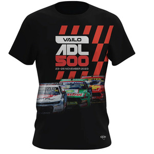 元旦澳大利亚VAILO Adelaide 500跑车运动男赛车短袖加大码T恤