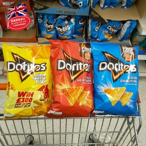 2件包邮 英国采购Doritos多力多滋香辣/芝士/玉米薯片 休闲零食