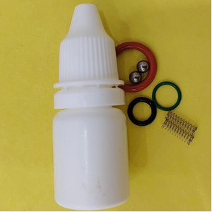 连续注射器配件插瓶插管自动疫苗器专用润滑油刻度管钢珠弹簧垫圈