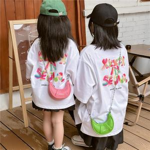 小众高级时尚儿童斜挎包2023年夏季新款韩国风可爱高颜值女宝包包