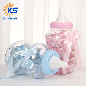欧式大尺寸奶瓶形状糖果创意塑料喜糖盒大号奶瓶套装婚庆用品