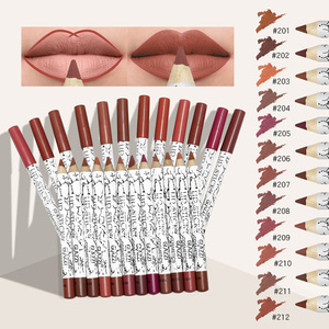 Lipstick pen + lip liner set 12 colors 口红笔+唇线笔套装12色