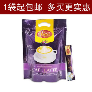 老挝原装进口DAO二合一拿铁咖啡360g(18g*20条) 刀牌无糖速溶咖啡