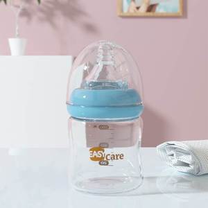 easycare伊斯卡尔新生儿玻璃奶瓶宝宝小奶瓶10度奶嘴初生婴儿奶瓶