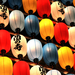 日式灯笼定制和风纸灯笼户外防水日本岐阜提灯装饰寿司居酒屋料理