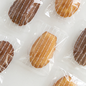 透明法文玛德琳费南雪包装袋雪花酥曲奇饼干绿豆糕磅蛋糕机封袋子