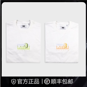 【官网现货】Kith Treats Box logo Tee 柠檬水果男女短袖T恤情侣