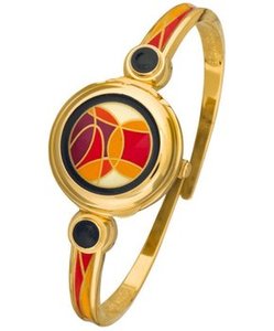 原装安蒂麦琪Andre Mouche 880-04051石英腕表金色不锈钢女士手表