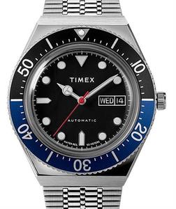 原装天美时 Timex TW2U29500ZV男士机械手表银黑色旋转表盘40mm