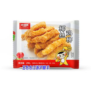 苏州好得睐椰丝鸡柳休闲零食小吃家常菜半成品250克