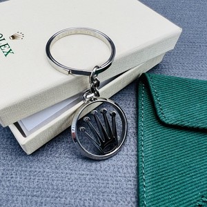 搭界 金属钥匙扣瑞士高端品牌定制皇冠钥匙扣不锈钢挂件包挂RLX