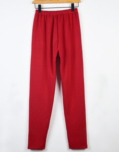 女士保暖裤冬季加绒加厚红色高腰打底棉毛秋裤加肥加大码200斤