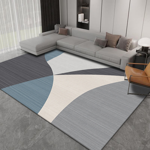 现代简约客厅地毯卧室茶几毯2024新款轻奢高级感沙发家用天津地垫