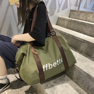 冬季新款大容量韩版女包单肩包斜挎布包大包尼龙休闲包手提旅行包