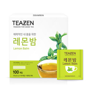 韩国正品TEAZEN柠檬香蜂草茶清热独立包装肠道健康1.2g*100包