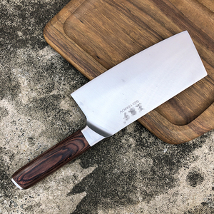 5铬钼钒钢厨房锋利菜刀家用切菜刀切肉刀切片刀厨师不锈钢刀具