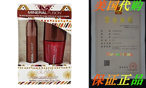 Mineral Fusion - Glam Sheer Moisture Lip Tint & Crimson