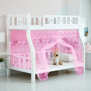 子母床蚊帐下铺1.5米儿童梯形高低双层书架床家用1.2m/1.35上下床