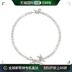 香港直邮潮奢 Marni 玛尼 女士银色 Deer Charm 项链