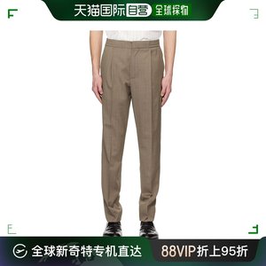 香港直邮潮奢 Barena 男士 棕色 Carer Triola 长裤 PAU3951