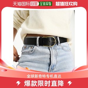 香港直邮潮奢 ASOS 女士and hip 设计半月形腰部牛仔布皮带