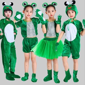 儿童动物服青蛙演出服小蝌蚪找妈妈演出服装小青蛙小跳蛙衣服鸭子
