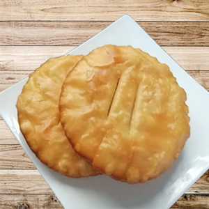 手工老油饼甘肃平凉饼子农家风味回族特色小吃油香早餐胡麻油炸饼