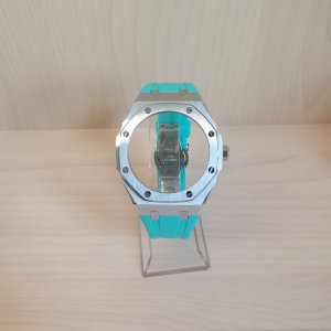 GA2100改装壳套精钢硅胶手表带农家橡树带把头五代gshock