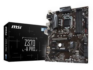 MSI/微星 库存盒装 Z370A PRO 雷电高速USB3.1GEN2 1151 两款可选