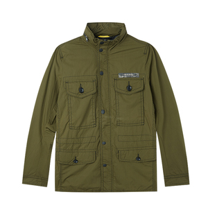 正品现货DIESEL 迪赛J-RICO 军绿色猎户装多口袋男立领夹克外套