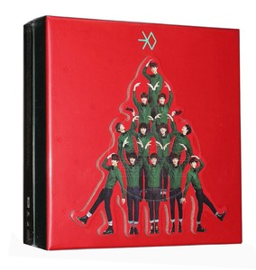 正版EXO-M专辑 12月的奇迹 签名小卡+写真 十二月的奇迹中文版CD
