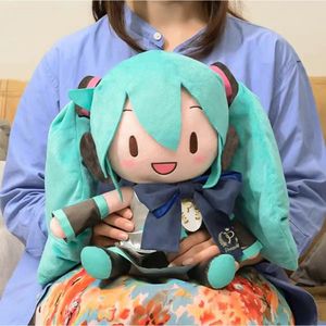 现货同款初音fufu玩偶抱枕经典款雪未来毛绒玩具公仔摆件生日礼物