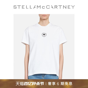 Stella McCartney2024春夏新款星星环形徽标Lovestruck女士T恤