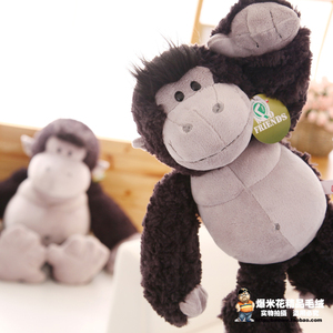 金刚大黑猩猩毛绒玩具公仔布娃娃猴子玩偶抱枕送女生儿童生日礼物