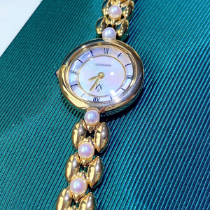 日本御本本同款 珍珠手表 海水AKOYA 进口机芯防水手饰手表