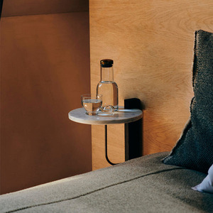 丹麦MENU Corbel Shelf系列几何造型大理石床头置物架 北欧风格