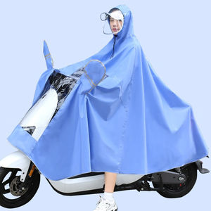 骑安雨衣电动摩托车雨衣单人男女加大加厚电瓶车长款全身防暴雨雨
