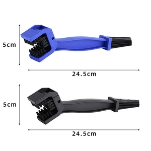 公路山地自行车链条清洗刷子 摩托车飞轮刷 牙盘齿片清洁毛刷工具