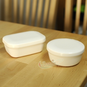 日本进口密封防水旅行香皂盒便携方形圆形带盖子沥水香皂盒
