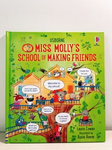 Miss Molly's School of Making Friends 英文儿童插画故事绘本