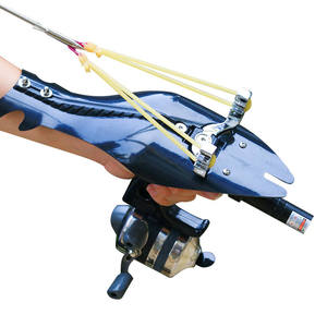 射鱼神器一体发光弹弓飞箭飞镖捕鱼枪高弹力速射高级红外线瞄准器