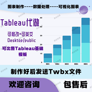 tableau代做 数据可视化 设计仪表盘 仪表板 数据故事Dashboard