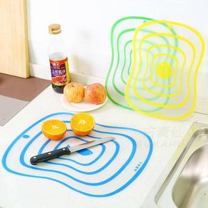 切水果垫板磨砂分类切菜板厨房案板塑料切水果板家用防滑薄片透明